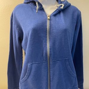 💙Calvin Klein : Blue zip Hoodie